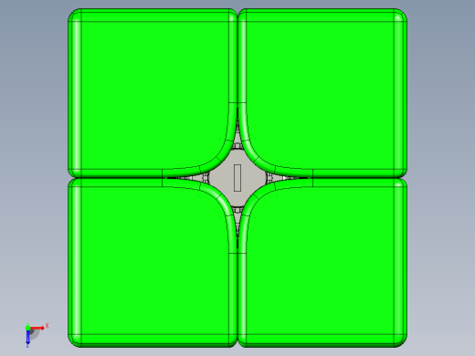 2X2速度立方体俯视缩略图