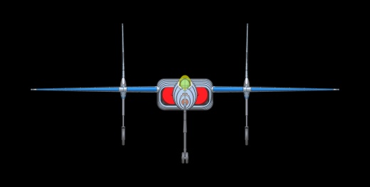 沃特F7U-3弯刀飞机实体装配模型(Alibre)缩略图