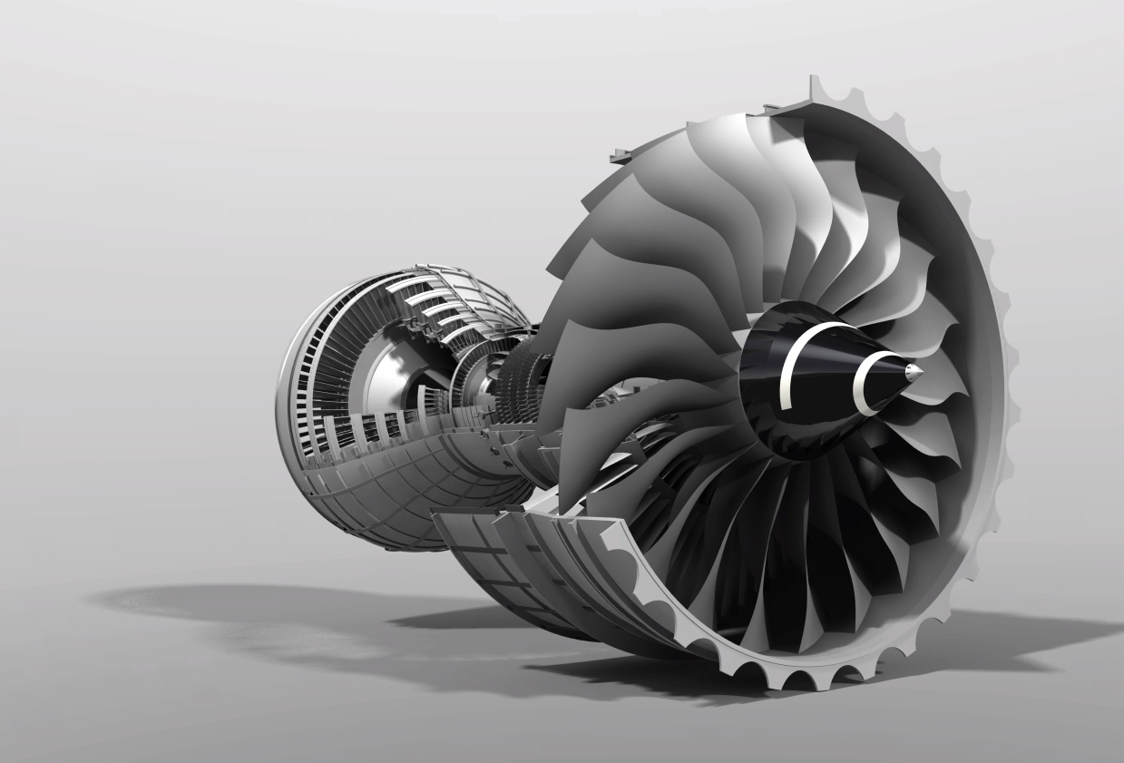 三转子涡扇发动机（劳斯莱斯特伦特1000） triple-spool-high-bypass-turbofan-rolls-royce-trent-1000.snapshot.76