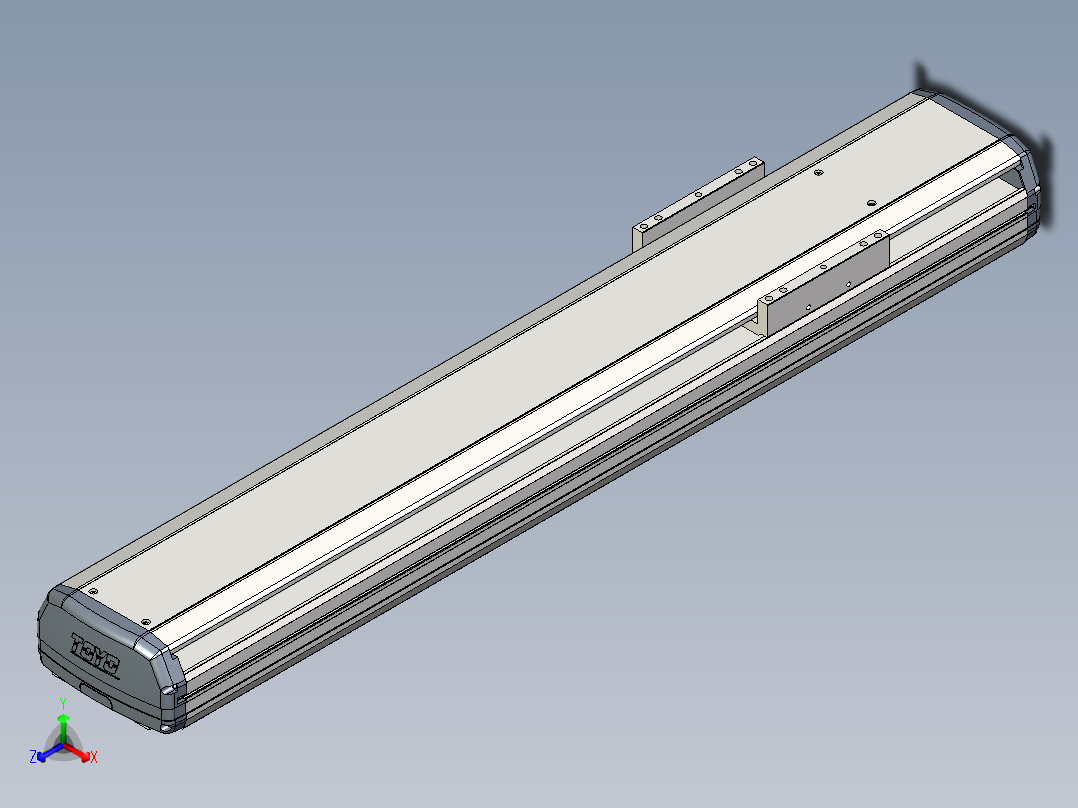 Toyo东佑达直线模组-ETH17-700-M-組合-A2正等轴测图