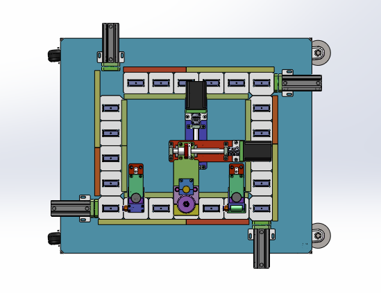2022.06月-电阻片自动点胶机（sw20可编辑+cad）