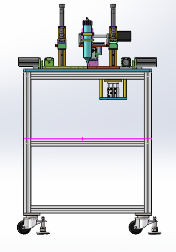 2022.06月-电阻片自动点胶机（sw20可编辑+cad）