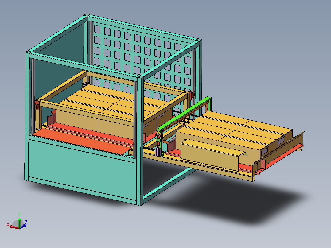 E22-纸箱平面码垛堆垛设备