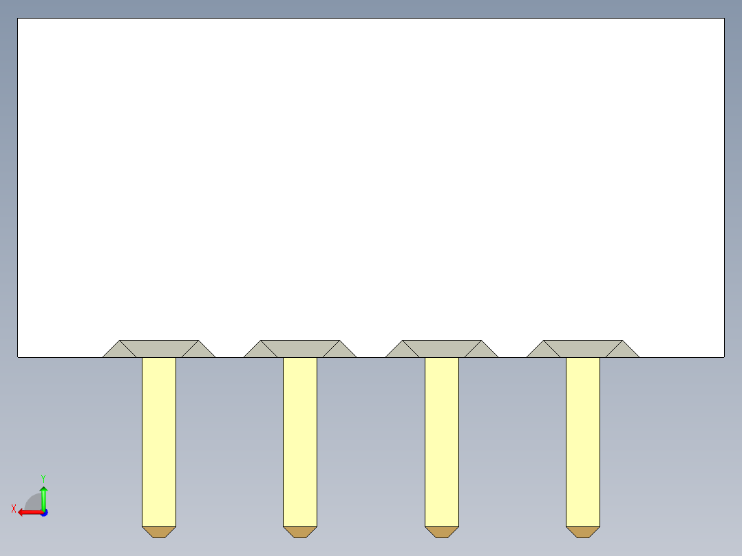 JST-B4B-EH-A后视图