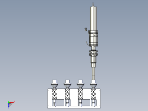 25自动换批头装置俯视缩略图