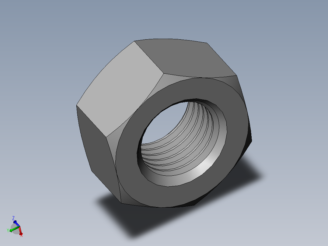 DIN 934 螺母-M42 Nut.SLDPRT