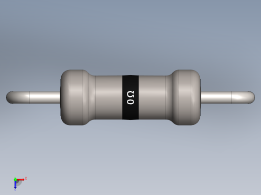 电容器 二极管 电阻器-Resistor 0 Ohm俯视缩略图