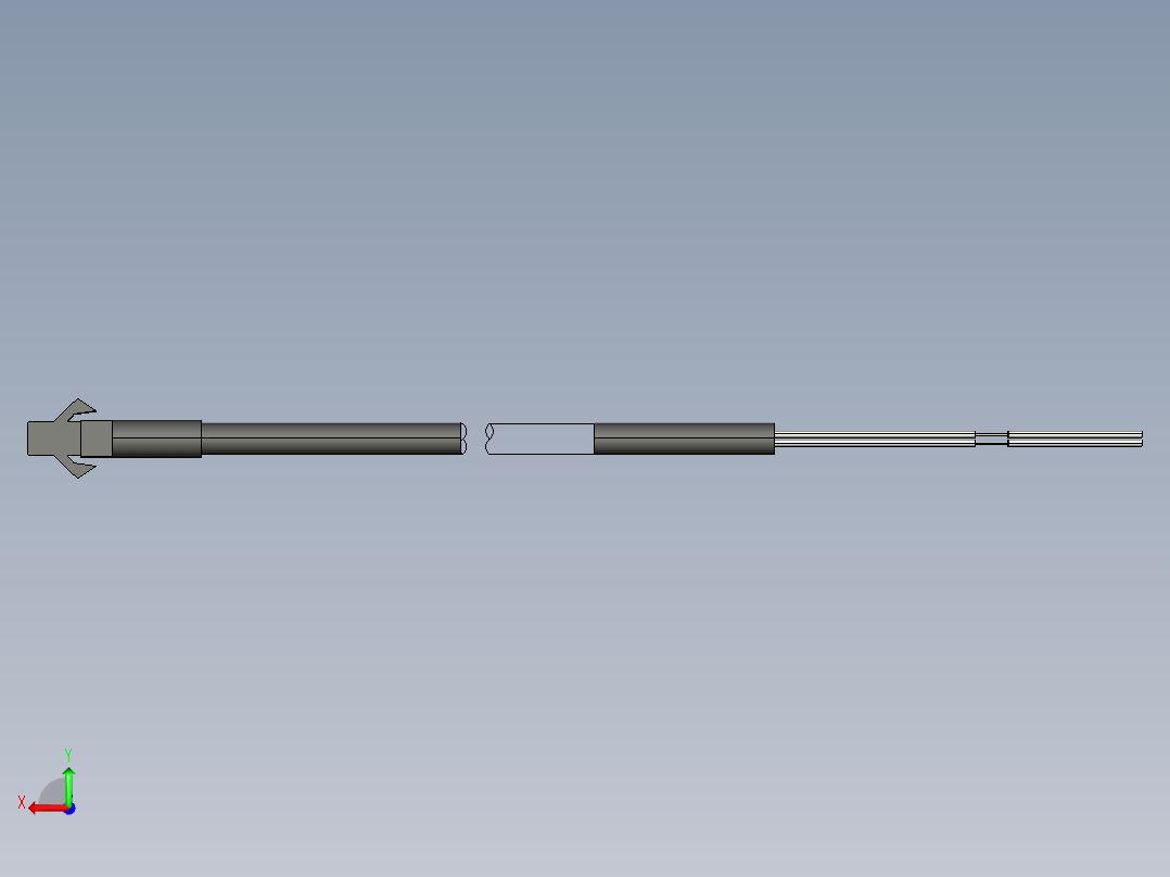 基恩士OP-84457_kc图纸模型后视图
