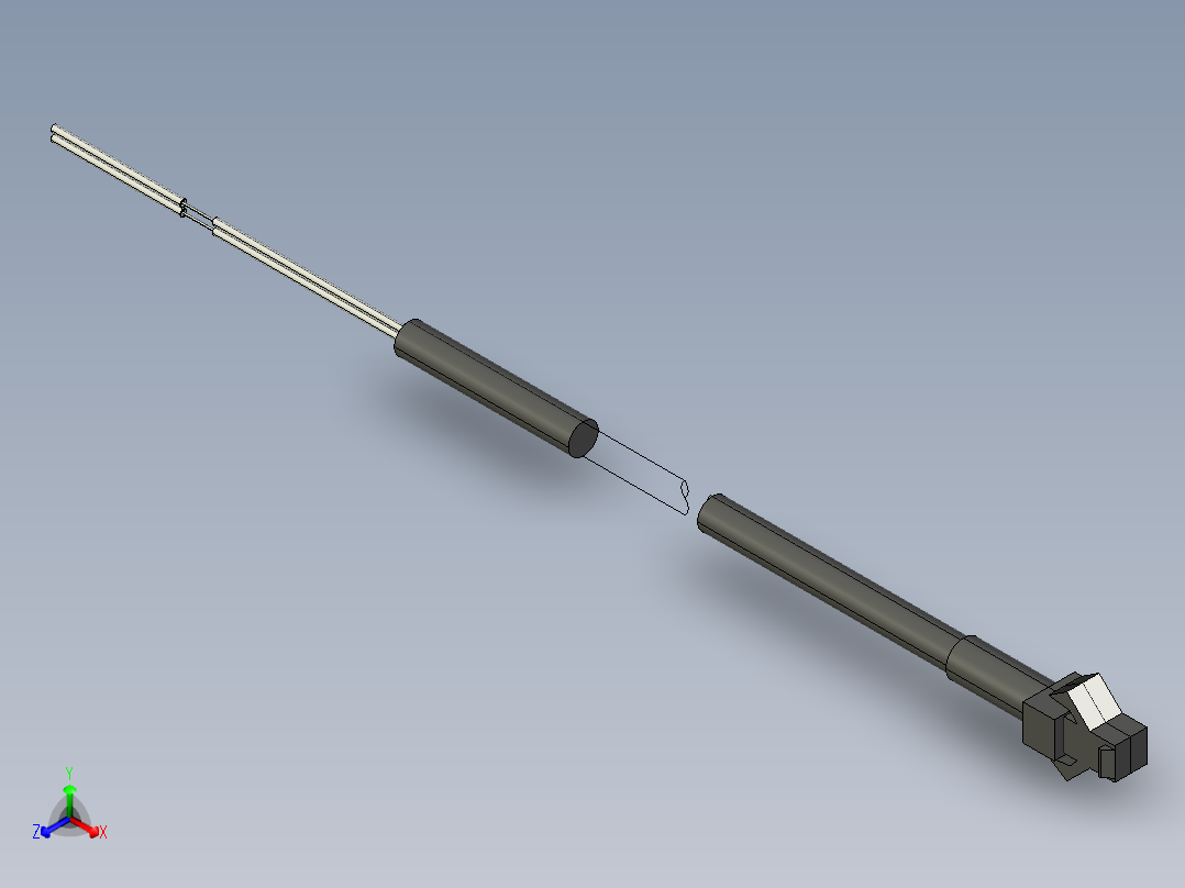 基恩士OP-84457_kc图纸模型正等轴测图