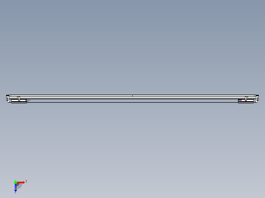 威洛博VL系列3d模型模组2VL22H2Y-S2450俯视图