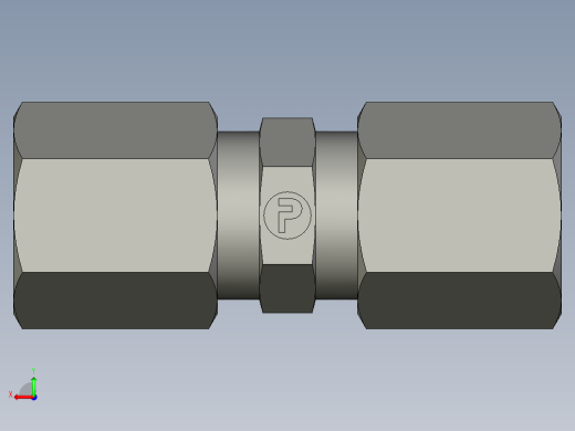 卡套式工业通用硬管接头EO Union G06ZLCF后视缩略图