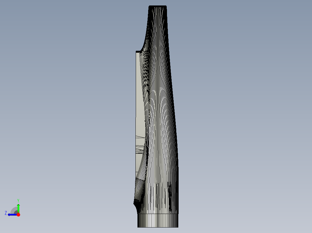 RC2M滑翔机右视图