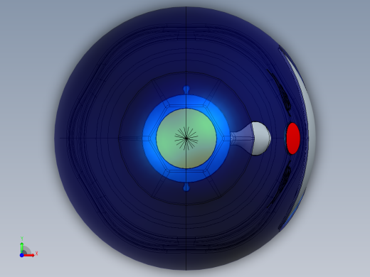 梦之蓝瓶子三维前视缩略图
