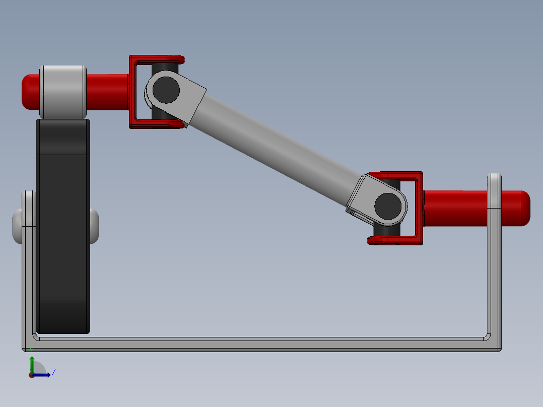 万向节 (24)左视图