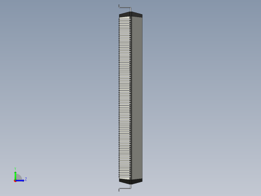 元器件3D封装QFP296_FPT-296P-M01176左视缩略图