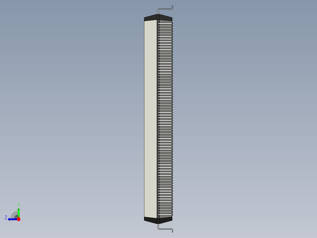 元器件3D封装QFP296_FPT-296P-M01176右视图