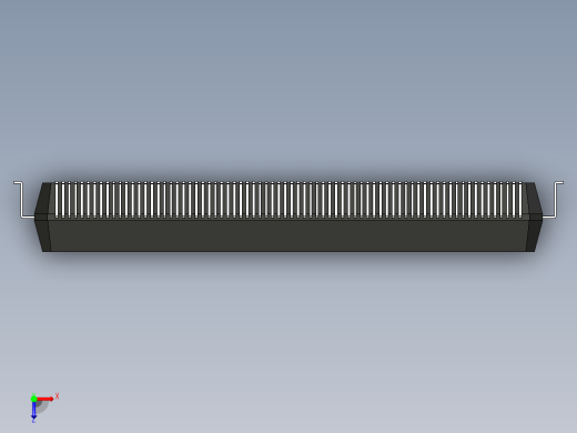 元器件3D封装QFP296_FPT-296P-M01176俯视缩略图