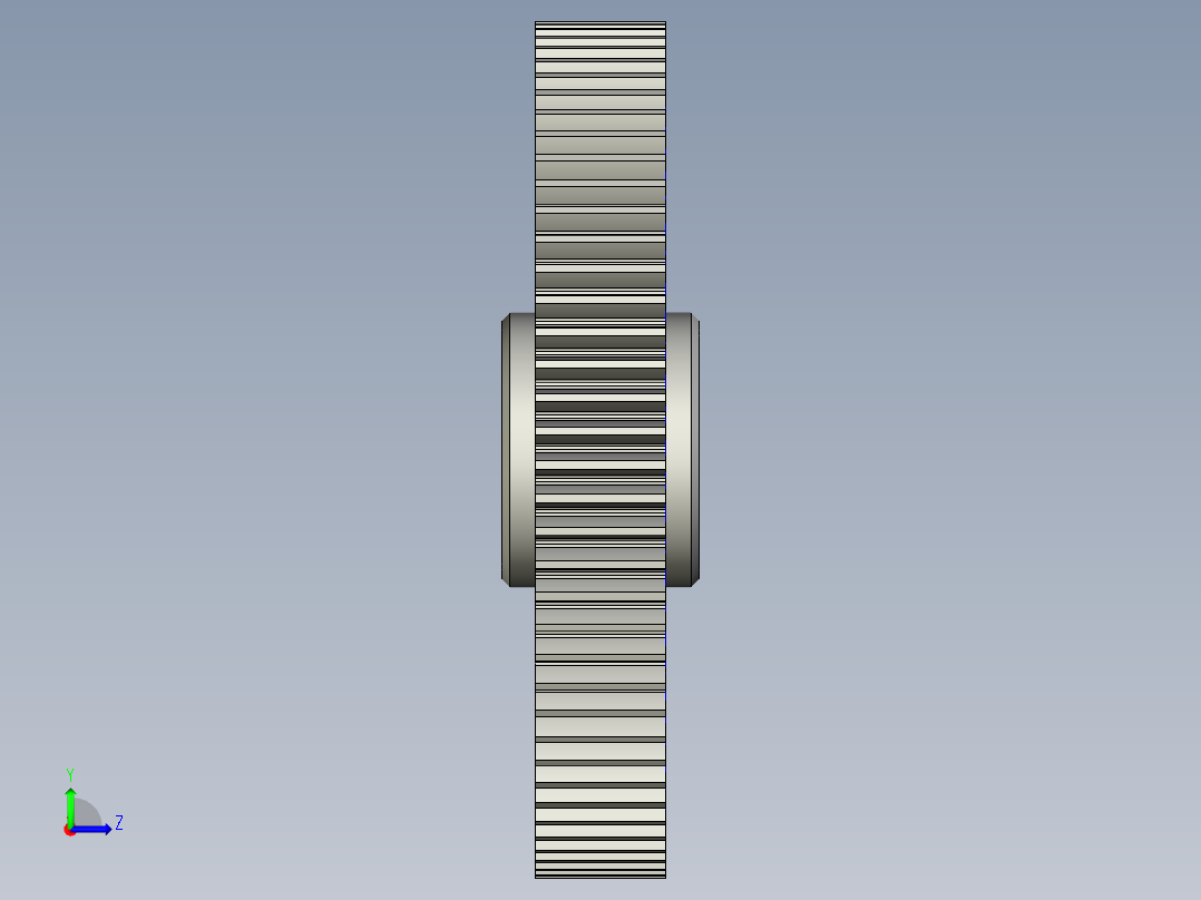 齿轮啮合 (83)左视图