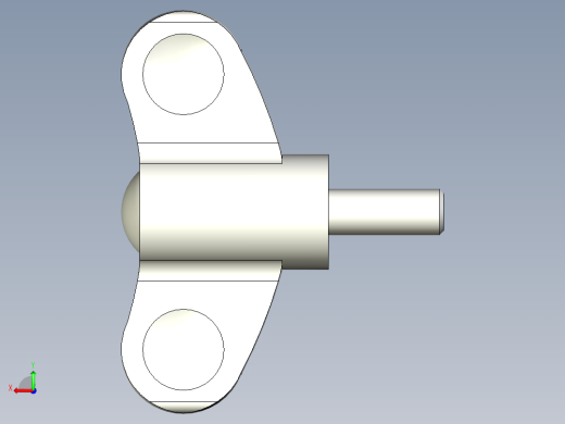 人體工學型把手(公牙)EWN.p-3D多系列多零件图纸模型后视缩略图