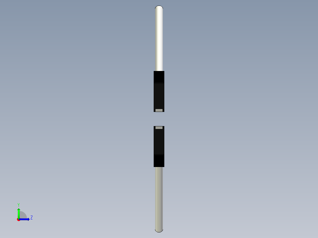 矩阵光纤_对射型FT-S19左视图