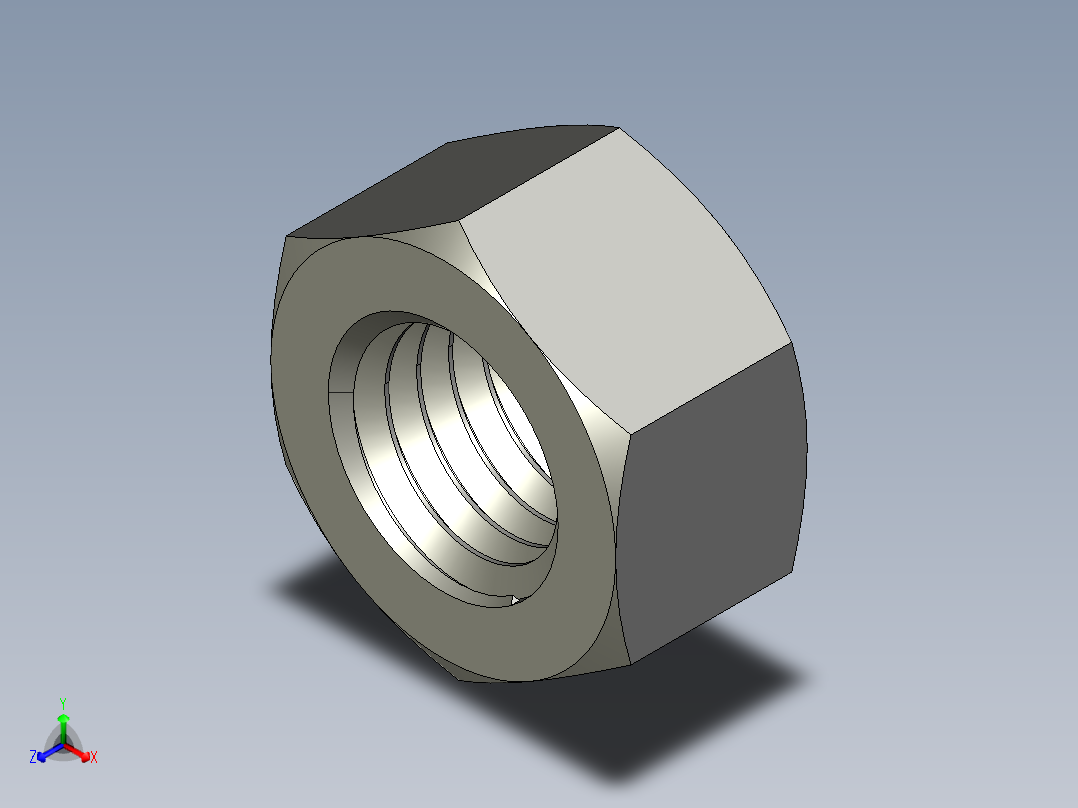 公制六角螺母-Metric Hex Nuts M18 x 2.5mm Thread