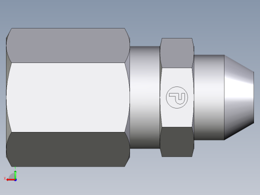 卡套式工业通用硬管接头EO_Weld_connector_AS06ZL后视缩略图