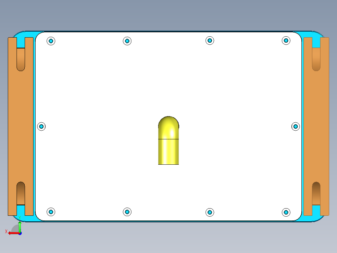 N500-T0P-笔记本CNC工装夹具三维模型CNC2后视图