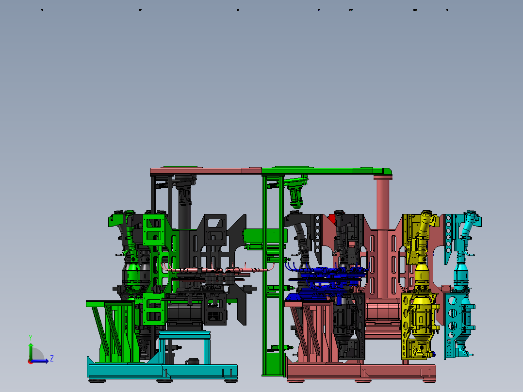 汽车排气管检测设备sw17左视图