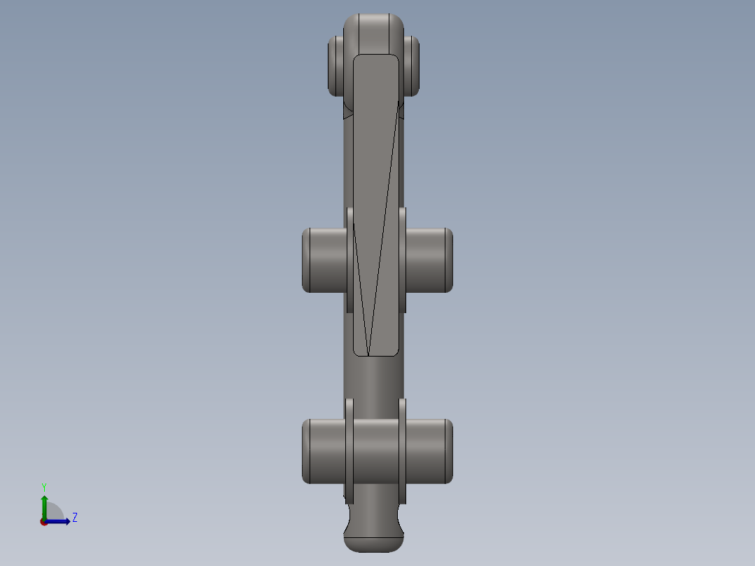 折叠刀、刀 (19)左视图