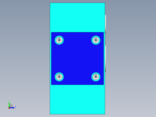 10通径液控单向阀左视缩略图