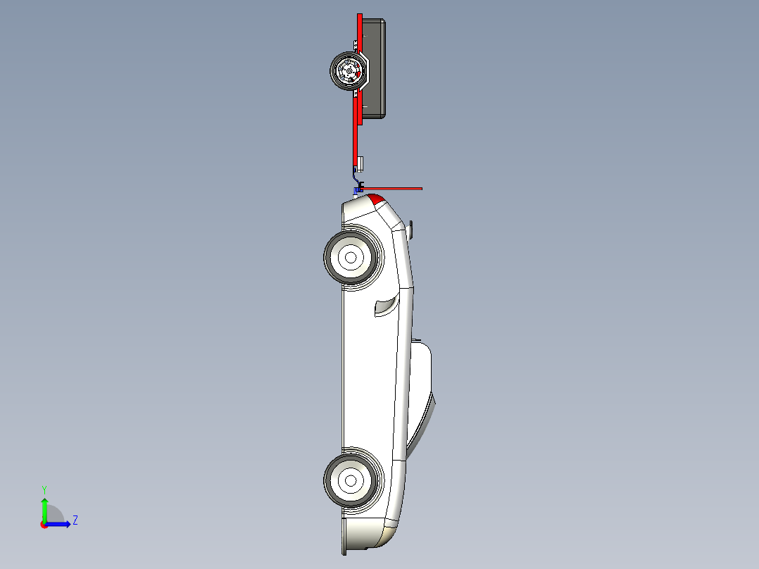 A2004364-猎鹰风洞模拟左视图