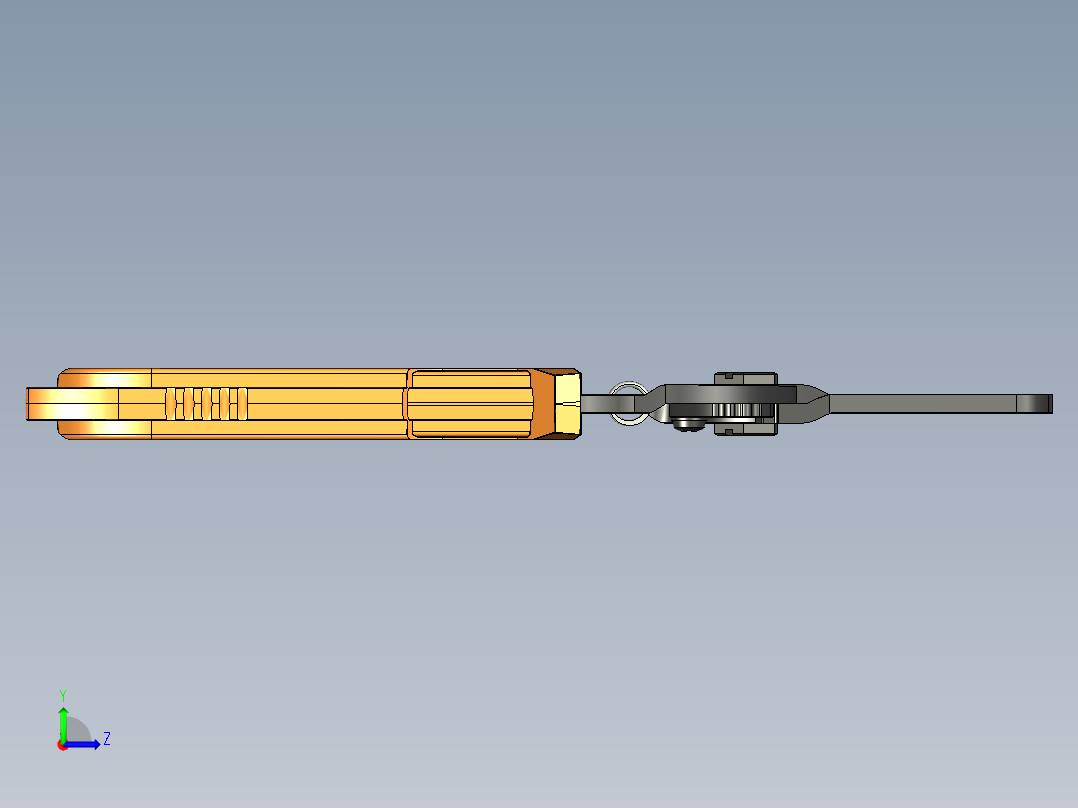 Engineer PA-09 压线钳左视图
