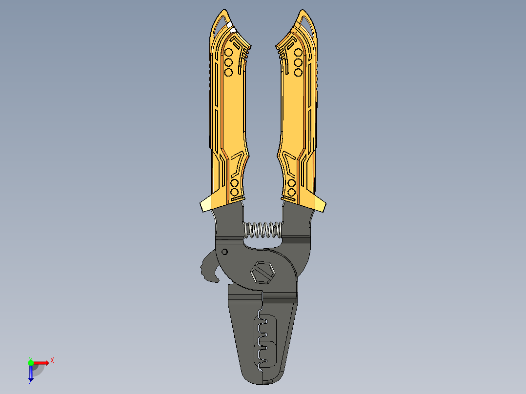 Engineer PA-09 压线钳俯视图