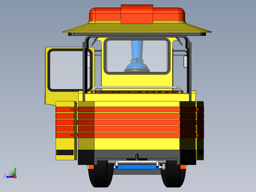火车机车列车dotto-trains-1831-模型格式为 sw stp右视缩略图