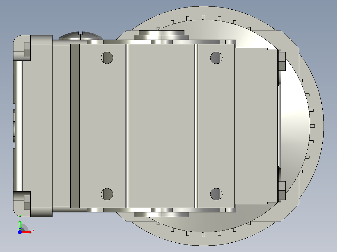 SEW电机 WA20DR63M4-A前视图
