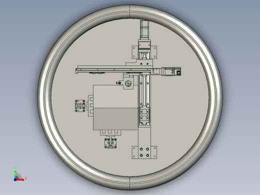 楼房3D打印模型展示前视缩略图