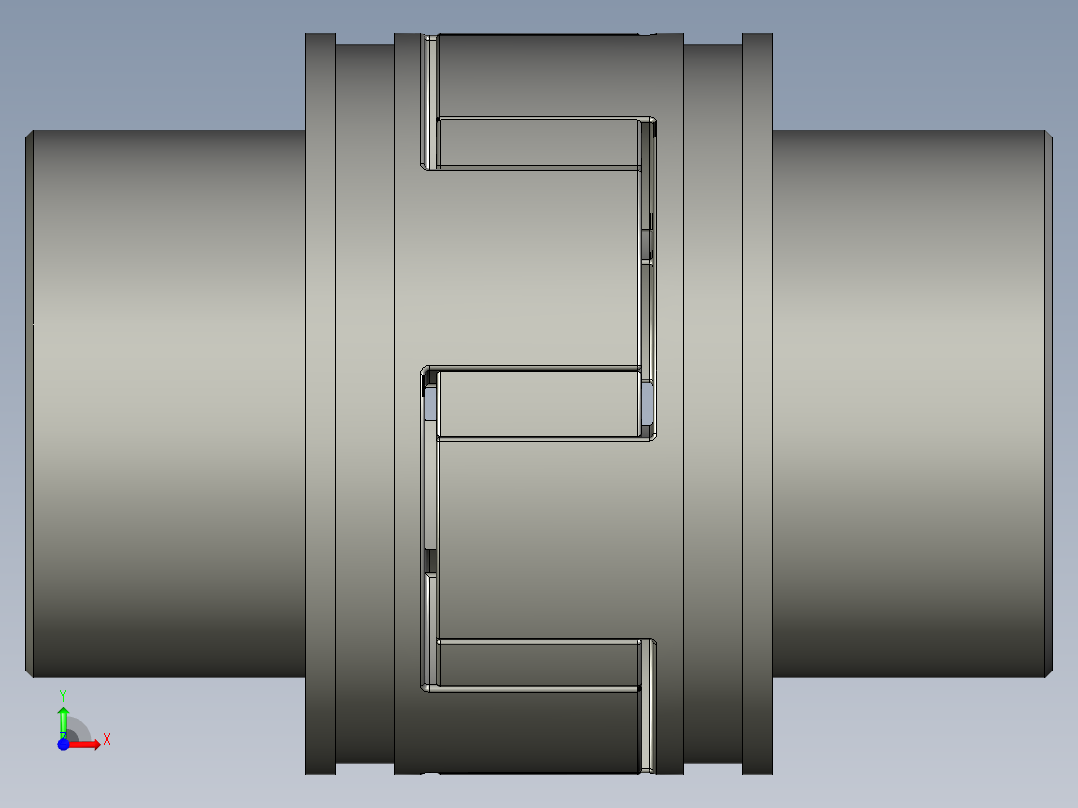 LYXL联轴器LYXL3前视图