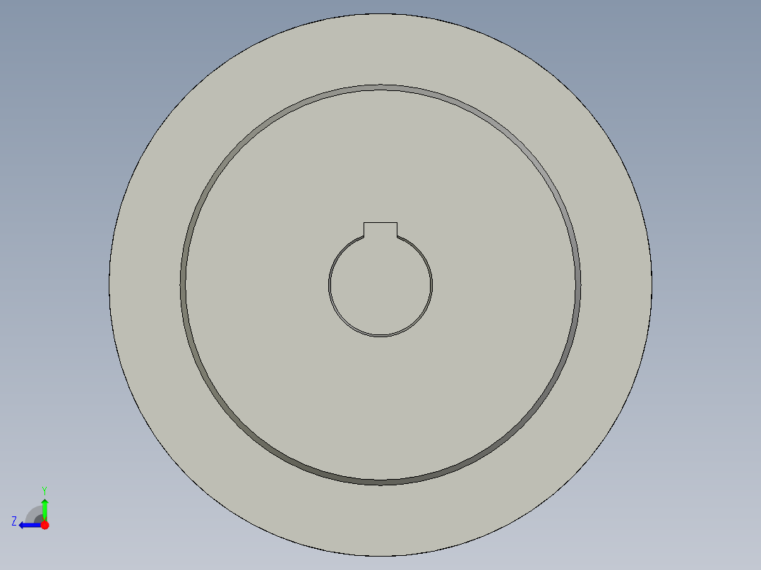 LYXL联轴器LYXL3右视图