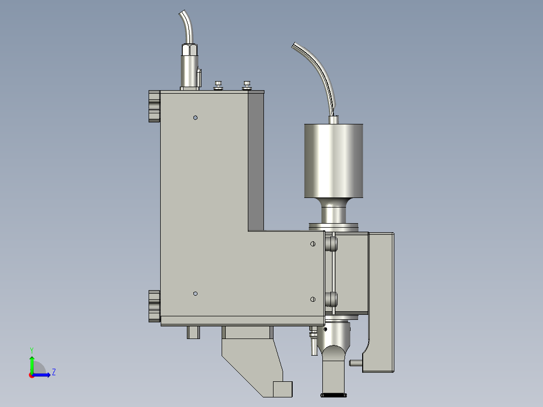2TS-SYS4000超声波焊接机左视图