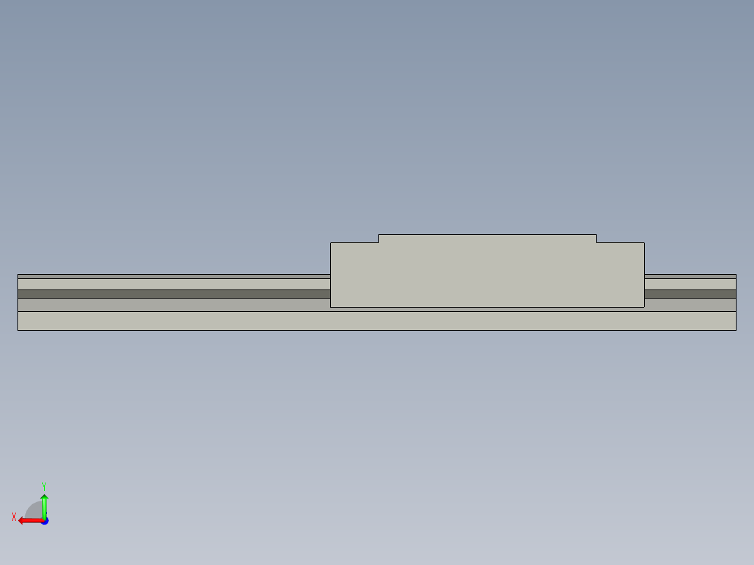 上银导轨MGW9C后视图