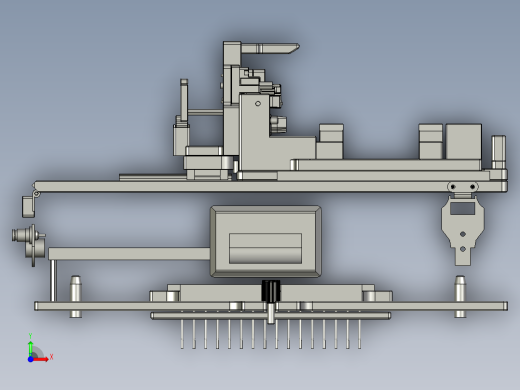 电机接口测试治具前视缩略图