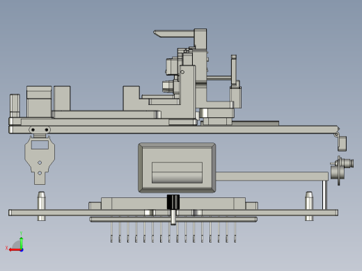 电机接口测试治具后视缩略图