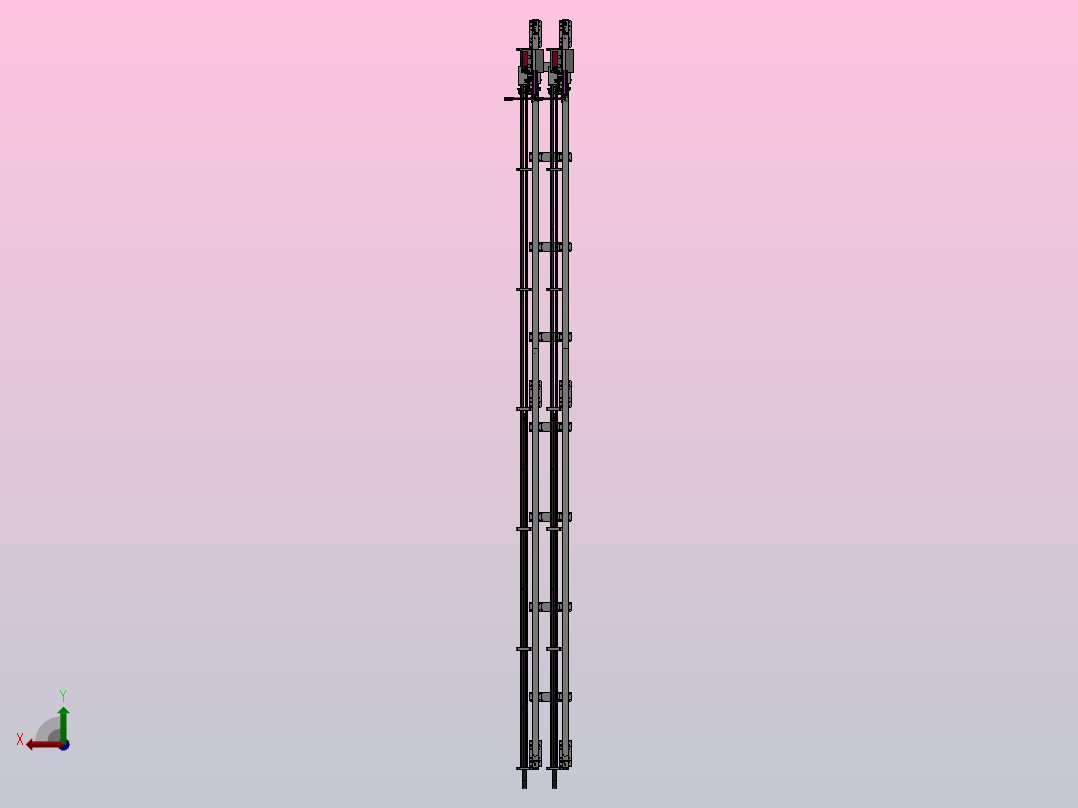 电源线往复设备后视图