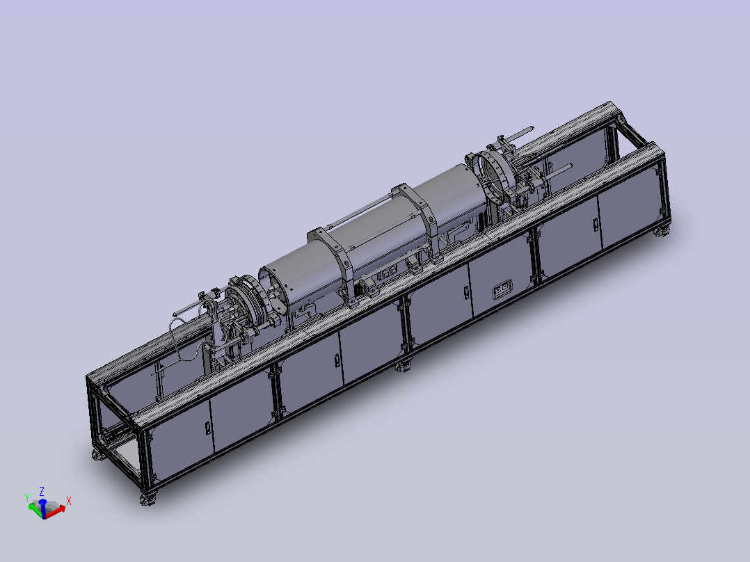 熔接设备step主视图