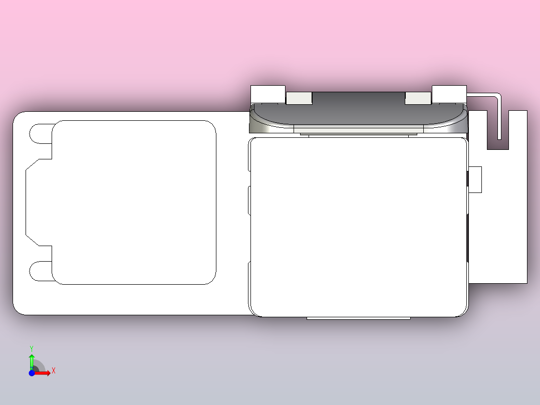 MTH5M标准螺杆滑台[MTH5M-L#-800-BL-P10-C3]前视图