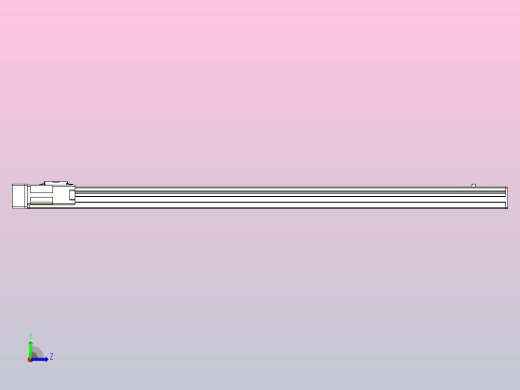 MTH5M标准螺杆滑台[MTH5M-L#-800-BL-P10-C3]左视缩略图