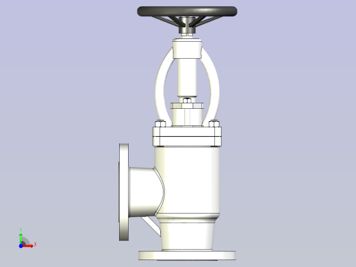 CB╱T 3196-1995[B型法兰铸钢海水截止阀B16050]前视缩略图
