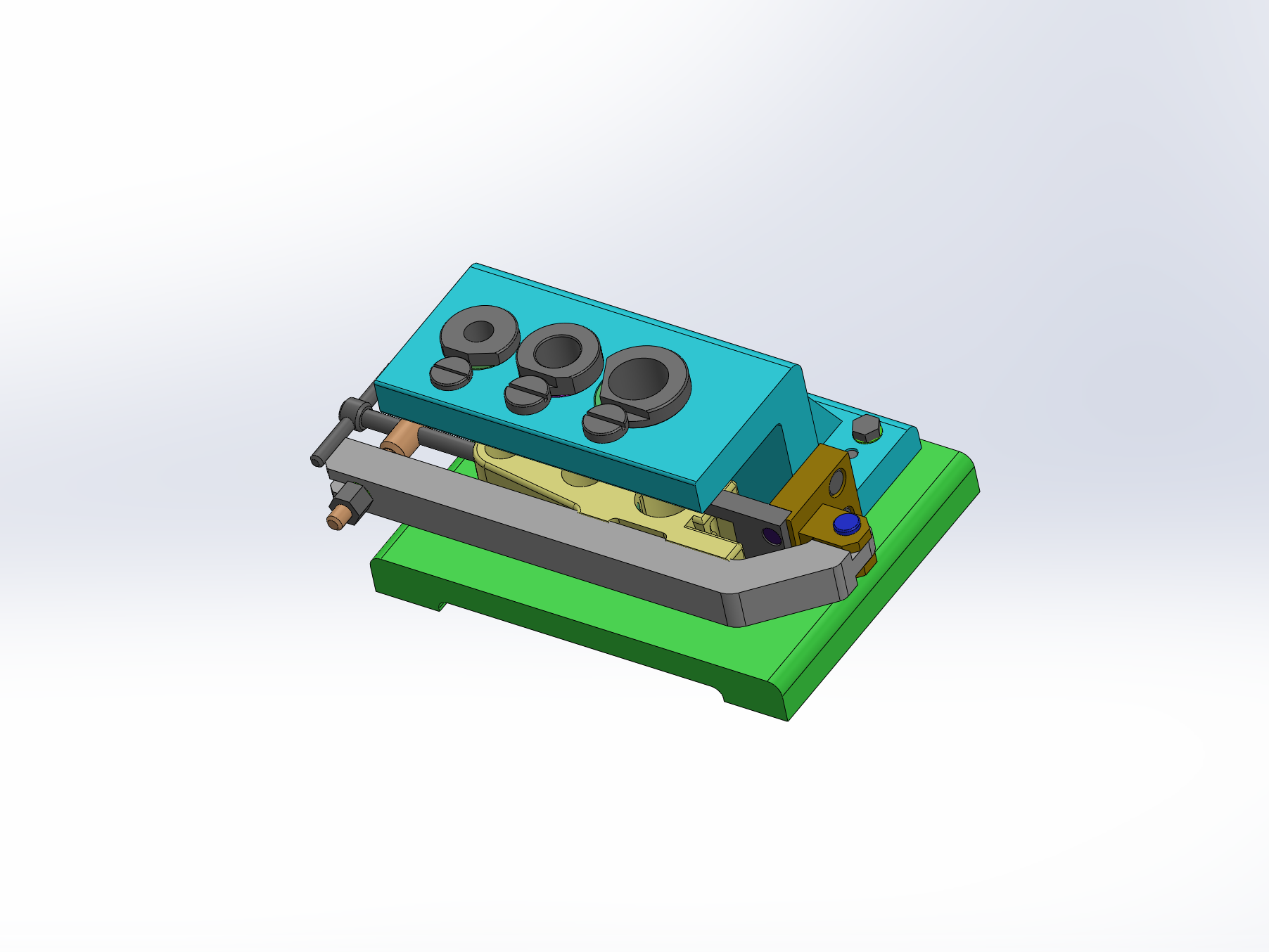 ca6140机床后托架（831001）工艺及钻三杠孔夹具设计【含三维solidworks】