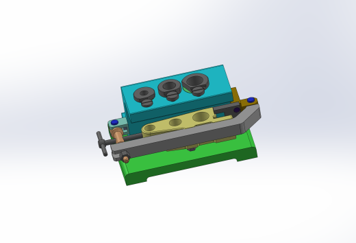 ca6140机床后托架（831001）工艺及钻三杠孔夹具设计【含三维solidworks】缩略图