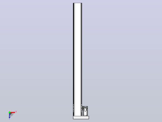 日规模组半封闭丝杆TPA-HNR-110D-1610C-L1200-MR-Y-P40-N3俯视缩略图